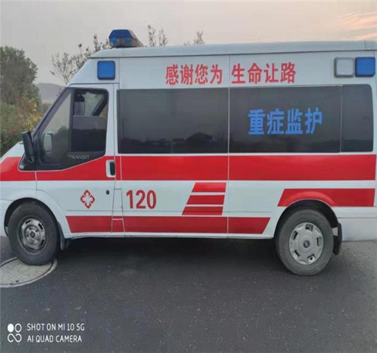周矶管理区救护车出租服务案例3